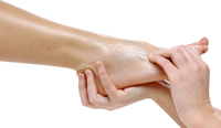 Reflexology foot massage